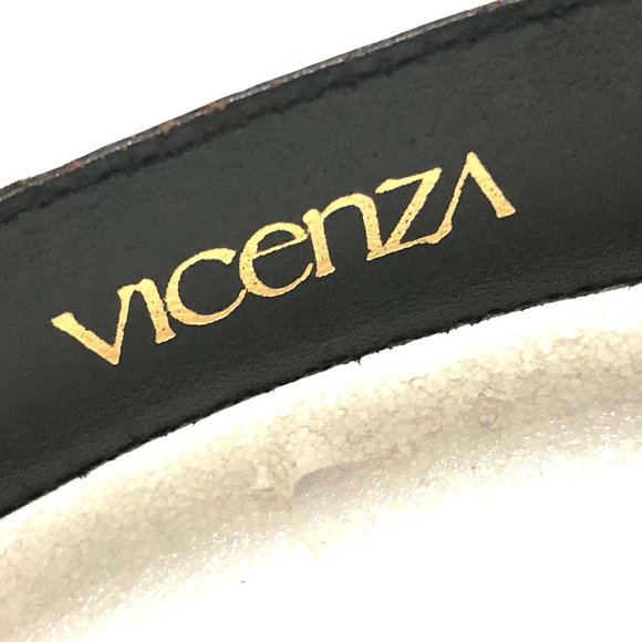 Vincenza Bow Ribbon Embossed Alligator Women\'s Leather Vintage Belt main image 7